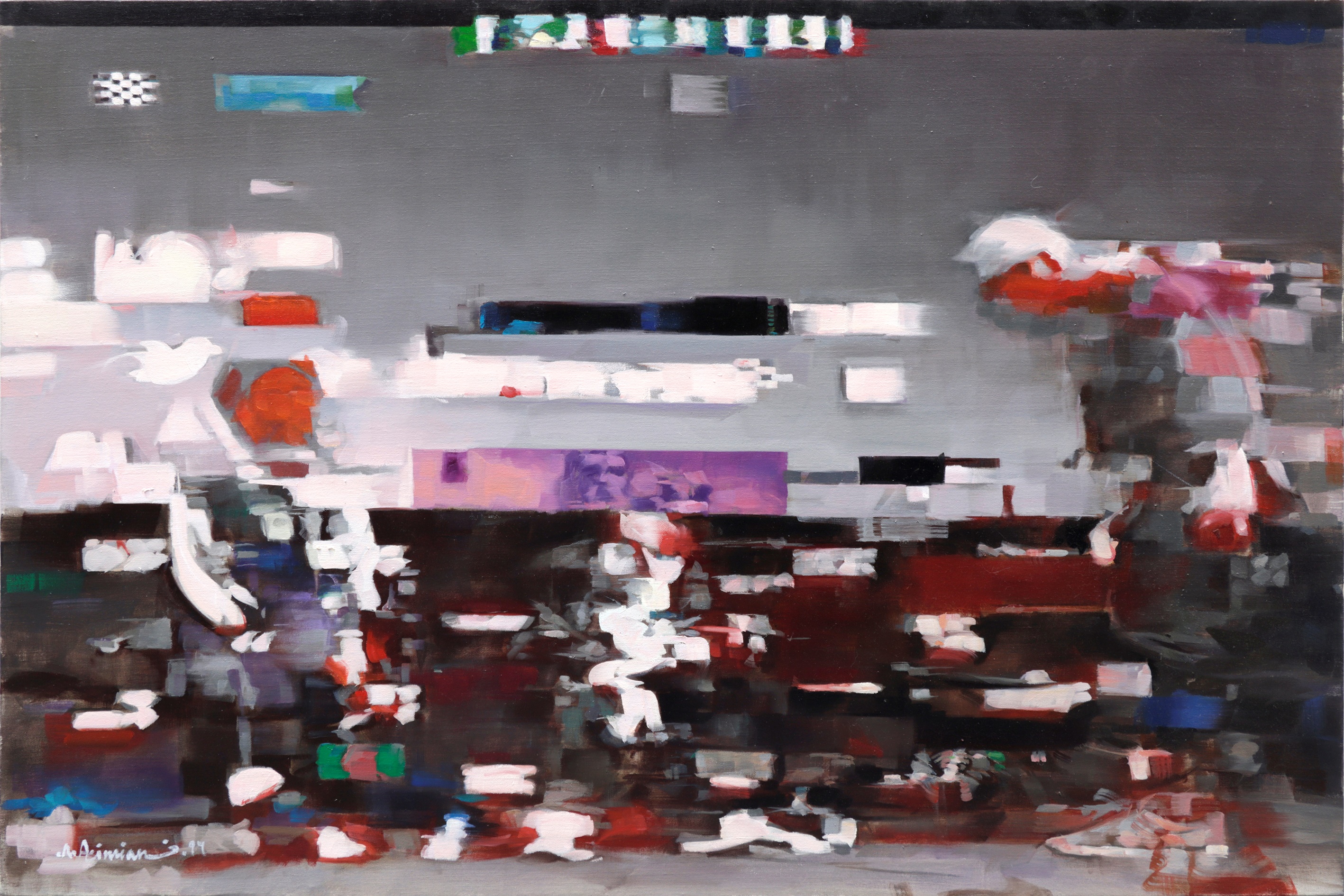 اثر بدون عنوان از رضا عظیمیان اثر بدون عنوان از رضا عظیمیان