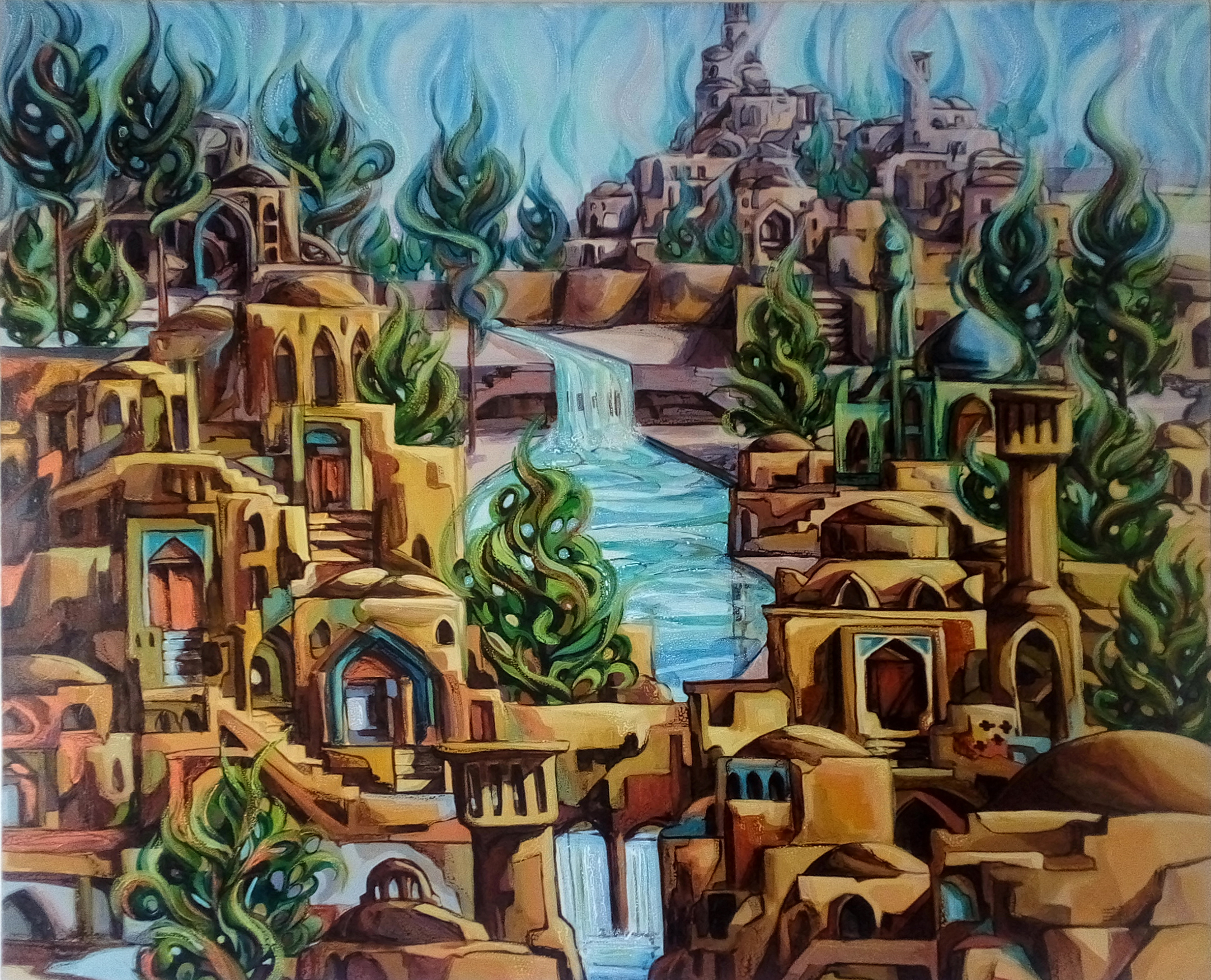 Artwork DREAM SITY 1 by mehdi khajooei Artwork DREAM SITY 1 by mehdi khajooei