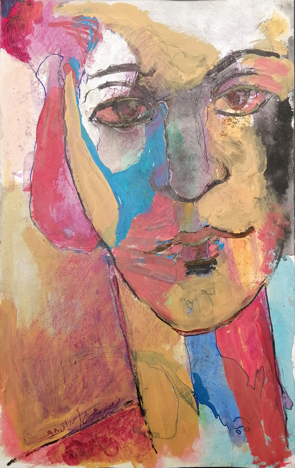 اثر بدون عنوان از فرخنده مرعشی اثر بدون عنوان از فرخنده مرعشی