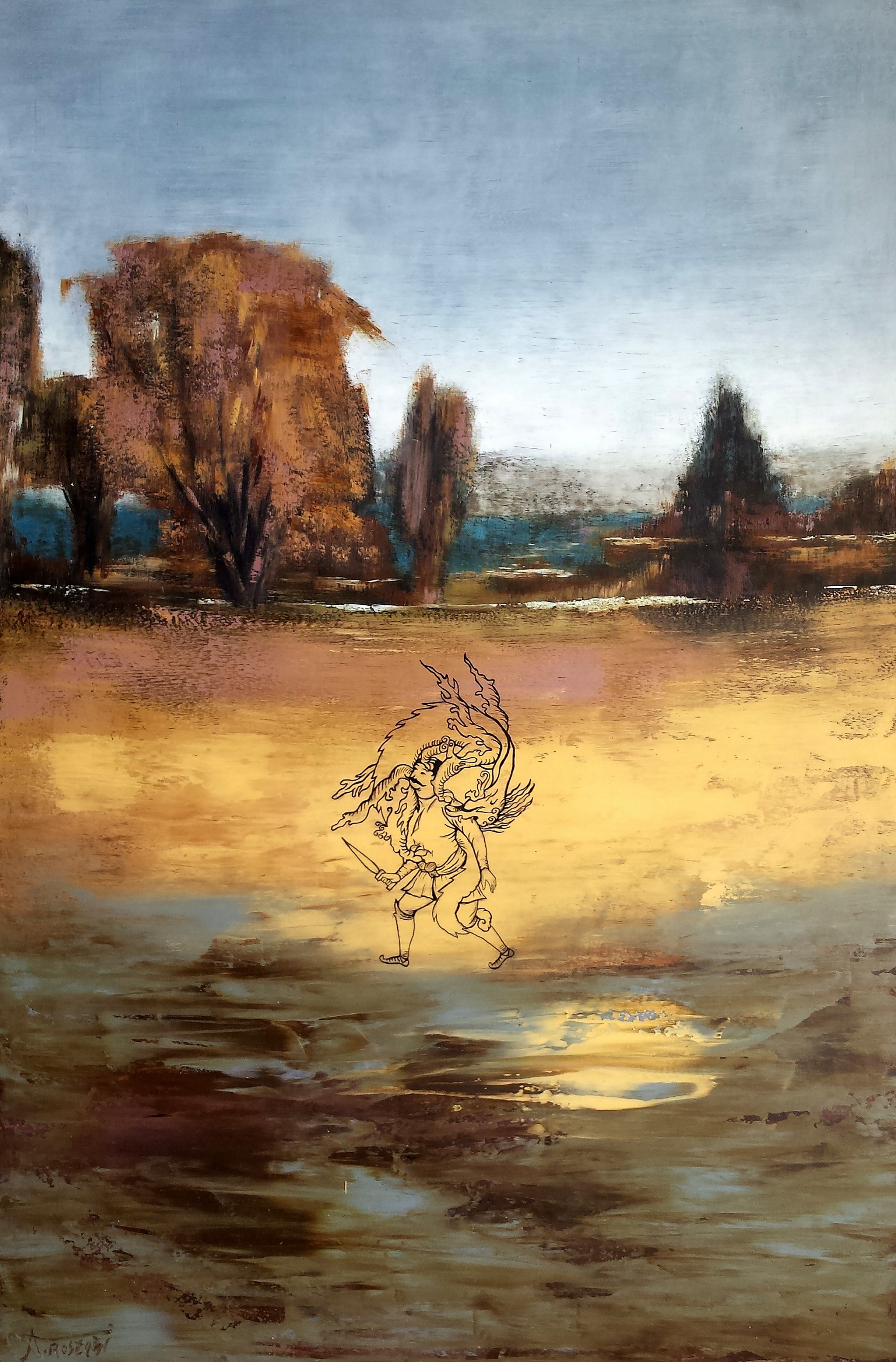 Artwork Quarntine by Ahsan Rostami Artwork Quarntine by Ahsan Rostami