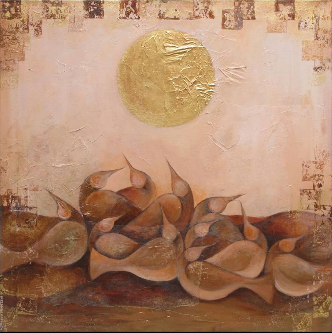 Artwork The birds 5 by Farzaneh Mahjoobi Artwork The birds 5 by Farzaneh Mahjoobi