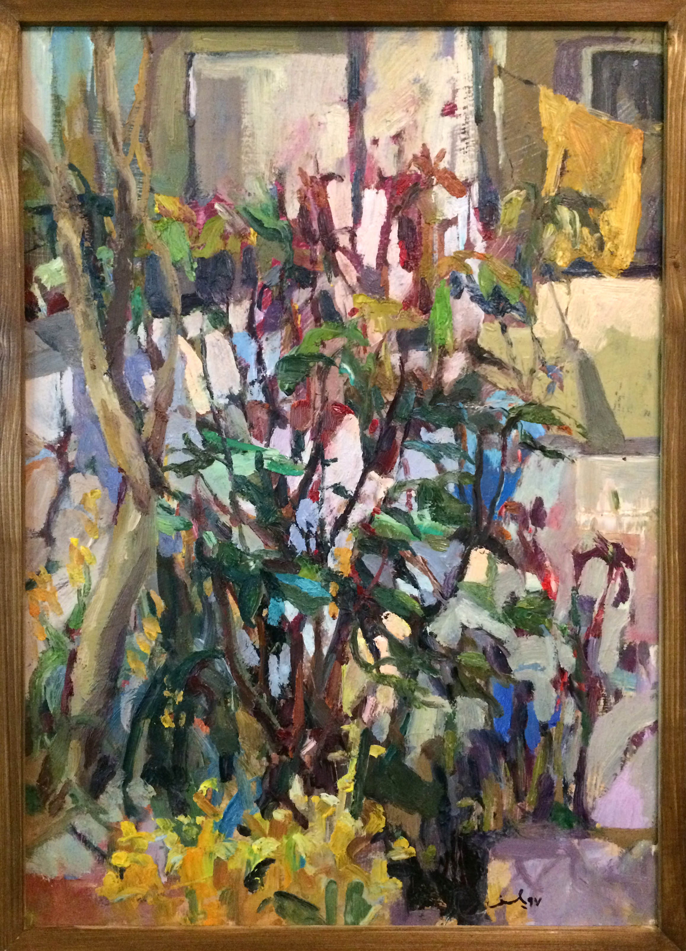 Artwork the little tree of the yard by Yasaman Servatian Artwork the little tree of the yard by Yasaman Servatian