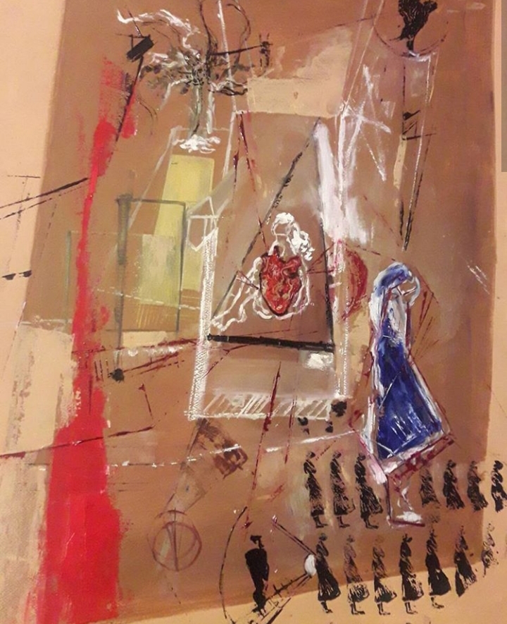 اثر بدون عنوان سه از پگاه منجزی اثر بدون عنوان سه از پگاه منجزی