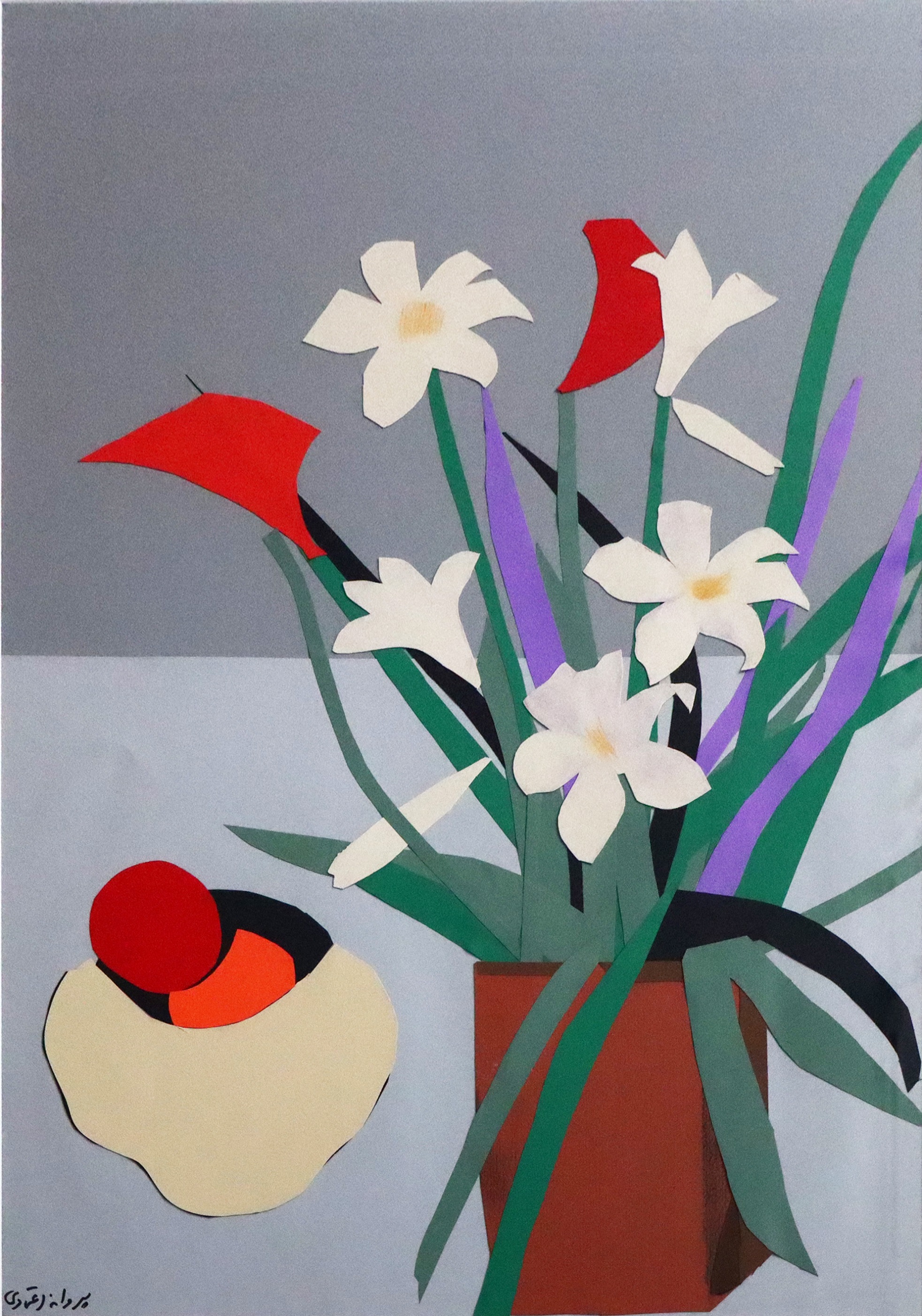 اثر بدون عنوان از پروانه اعتمادی اثر بدون عنوان از پروانه اعتمادی