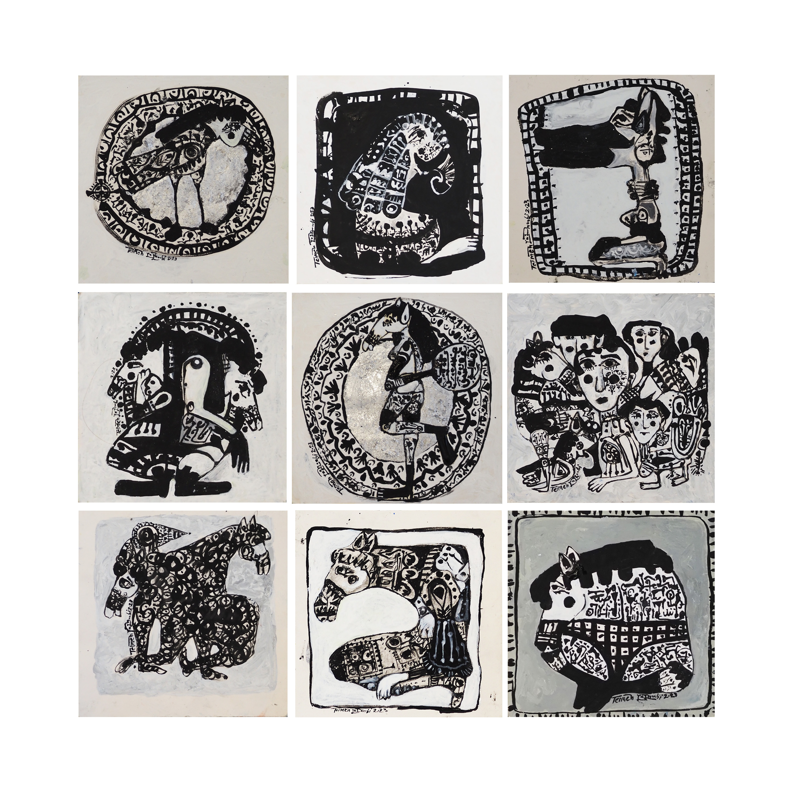 اثر دلبرکان غمگین من از ترمه یعقوبی اثر دلبرکان غمگین من از ترمه یعقوبی