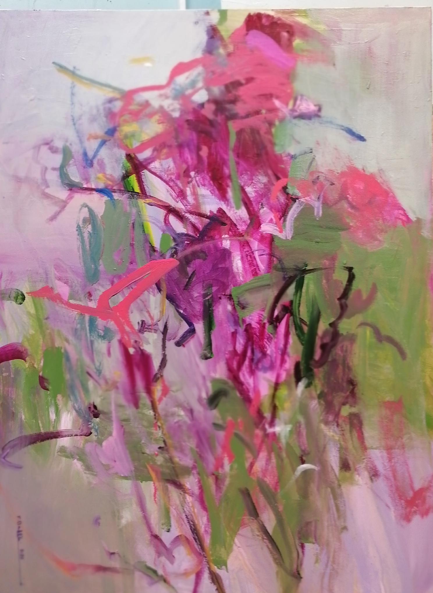 Artwork Flowers in the wind by Firouzeh Bakhtiari Artwork Flowers in the wind by Firouzeh Bakhtiari