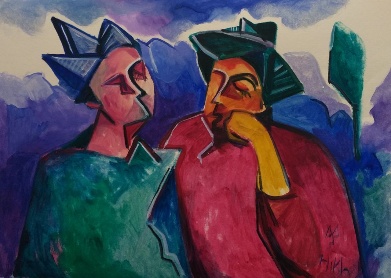 Artwork Double silence by Hadi Khani Artwork Double silence by Hadi Khani