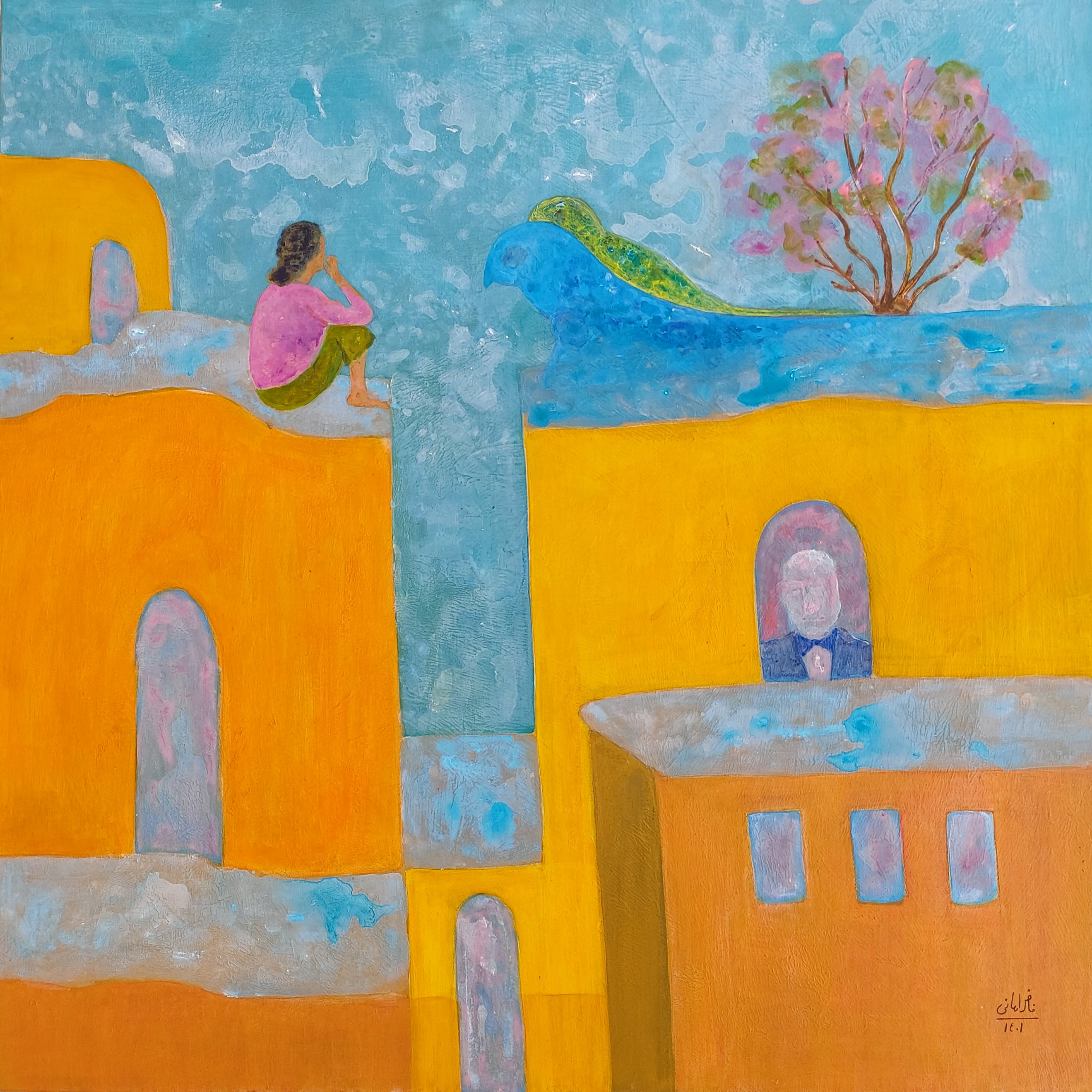 Artwork When it was spring by Fatemeh Farahani Artwork When it was spring by Fatemeh Farahani