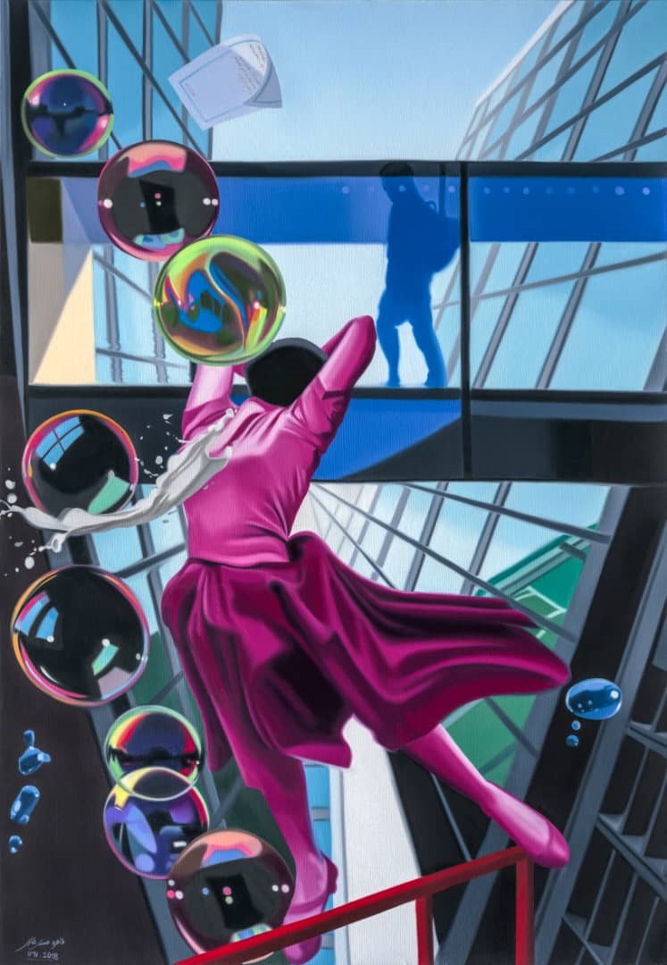 Artwork From "Instability" seris by Tahereh Samadi Tari Artwork From "Instability" seris by Tahereh Samadi Tari