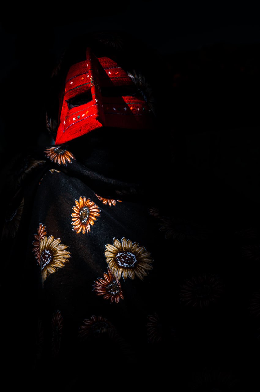 Artwork masked woman by Ramesh Hoseini lahiji Artwork masked woman by Ramesh Hoseini lahiji