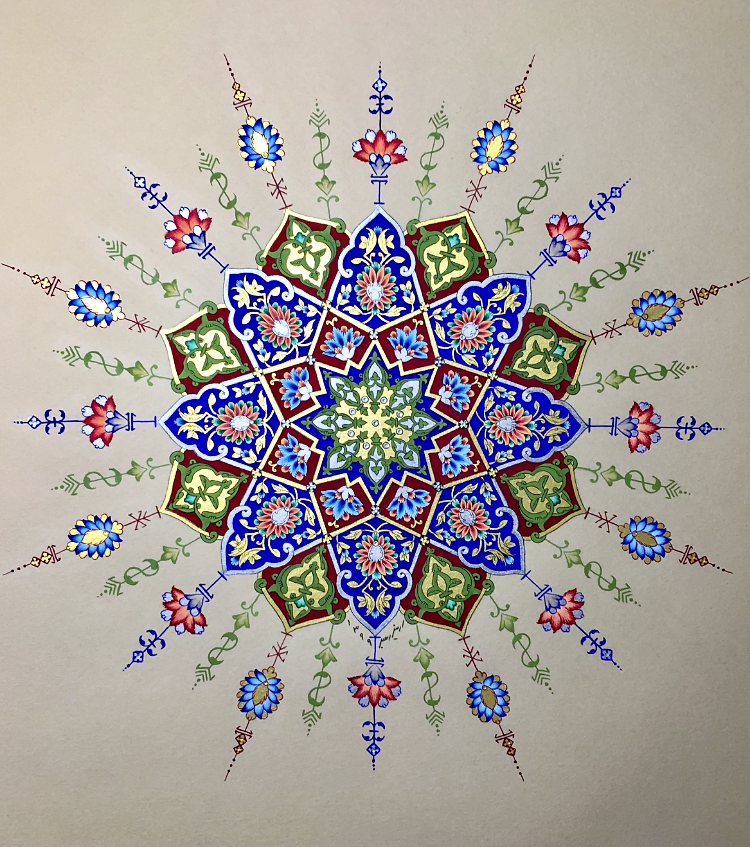 Artwork Night's sun by Armin Rahbar Artwork Night's sun by Armin Rahbar