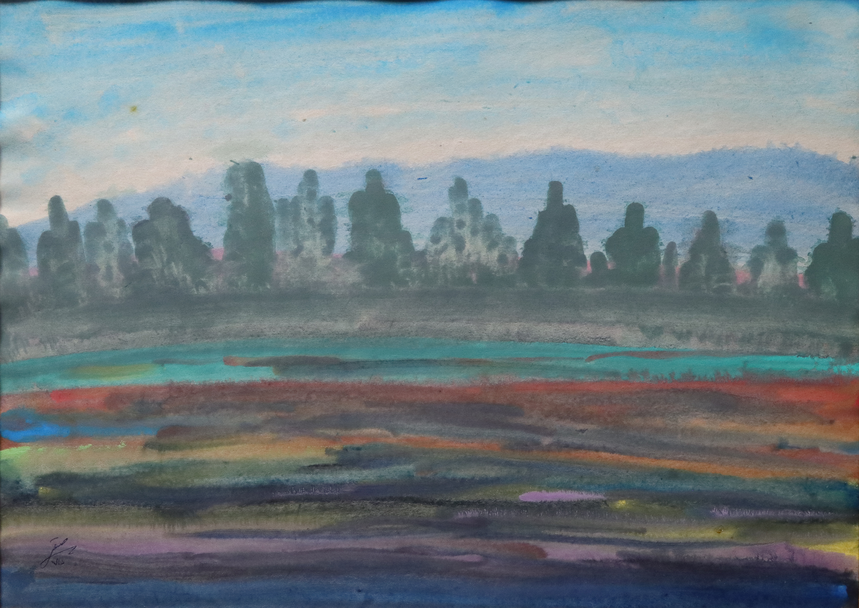 اثر بدون عنوان از علی اکبر صنعتی اثر بدون عنوان از علی اکبر صنعتی