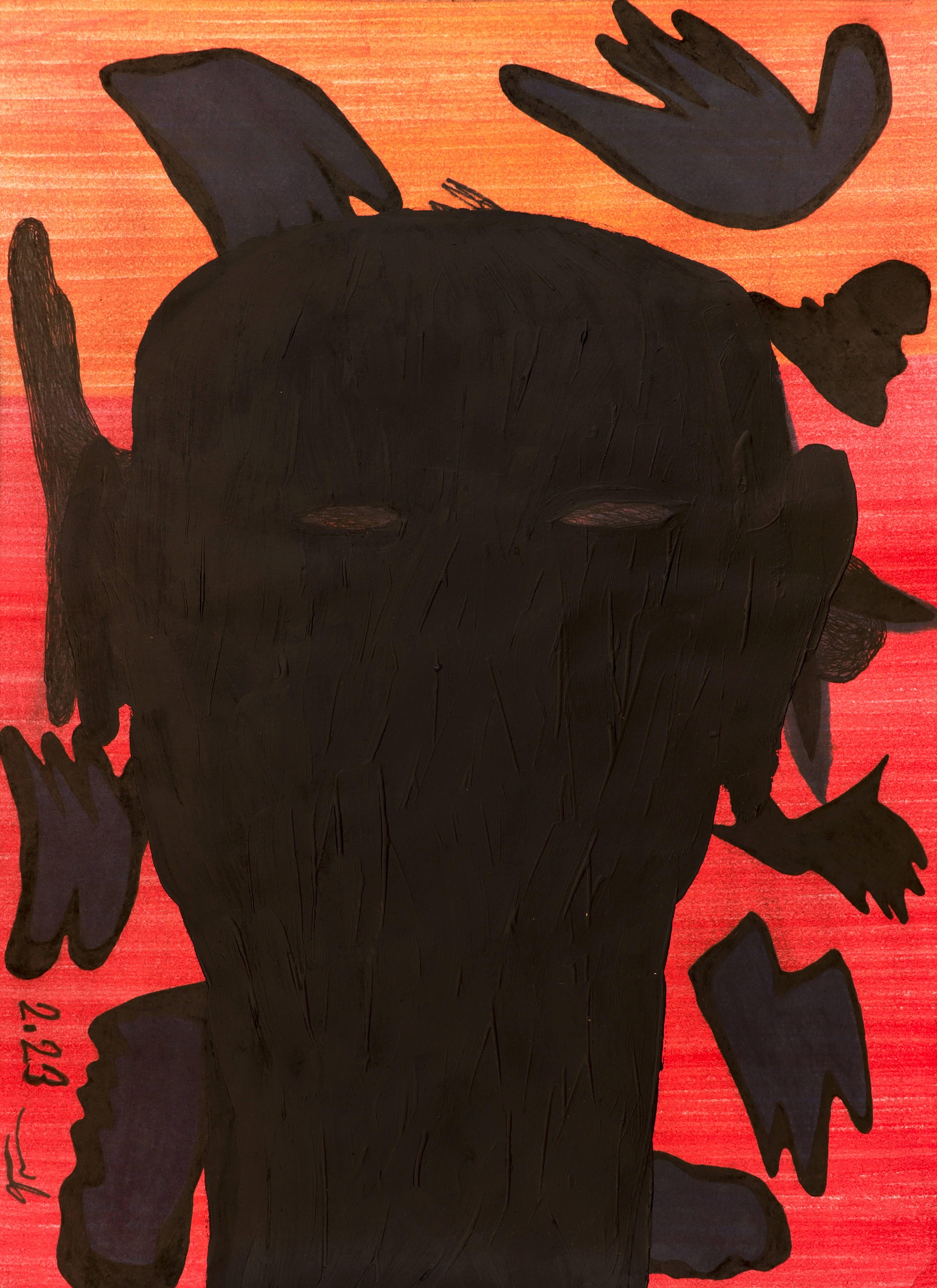 اثر بدون عنوان از حسین طادی اثر بدون عنوان از حسین طادی