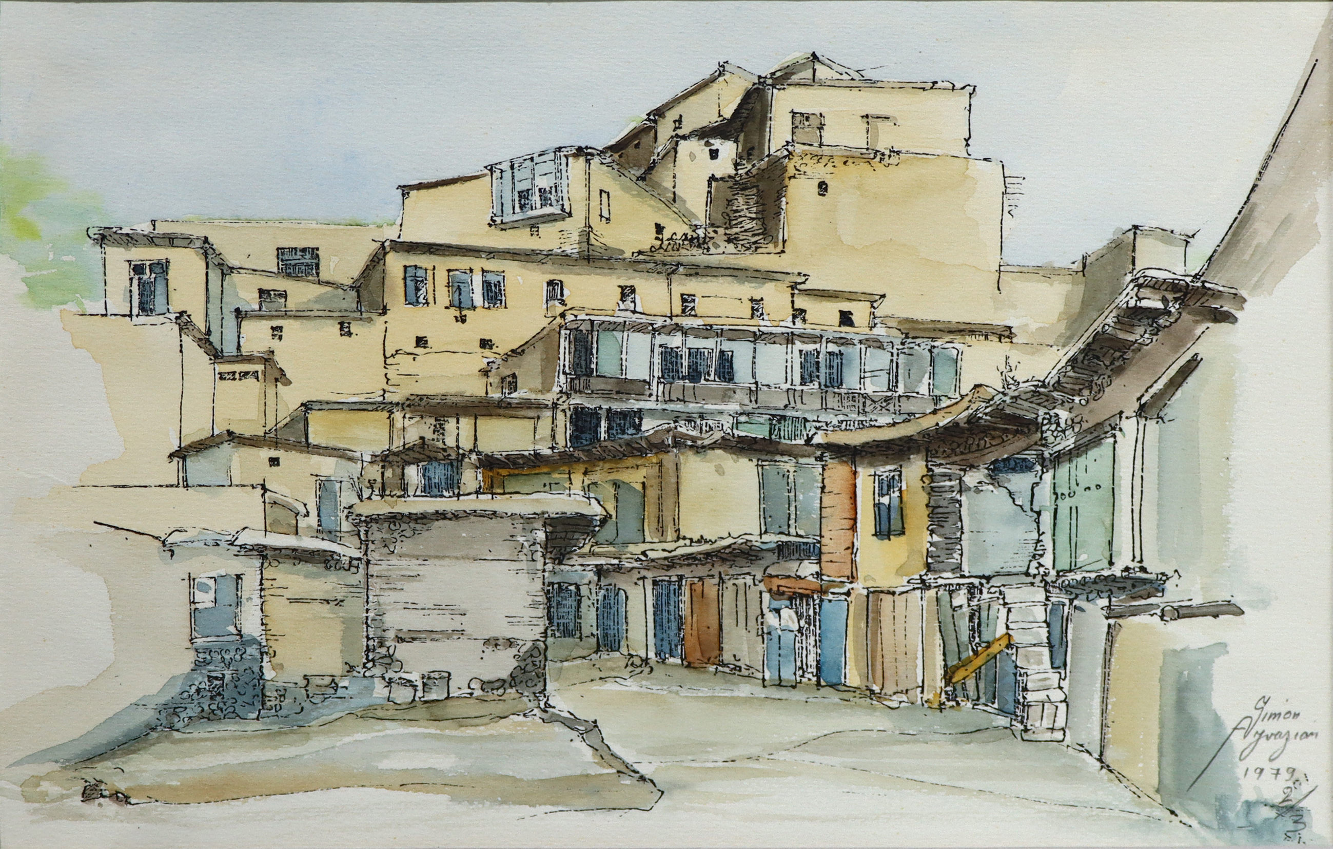 اثر بدون عنوان از سیمون آیوازیان اثر بدون عنوان از سیمون آیوازیان