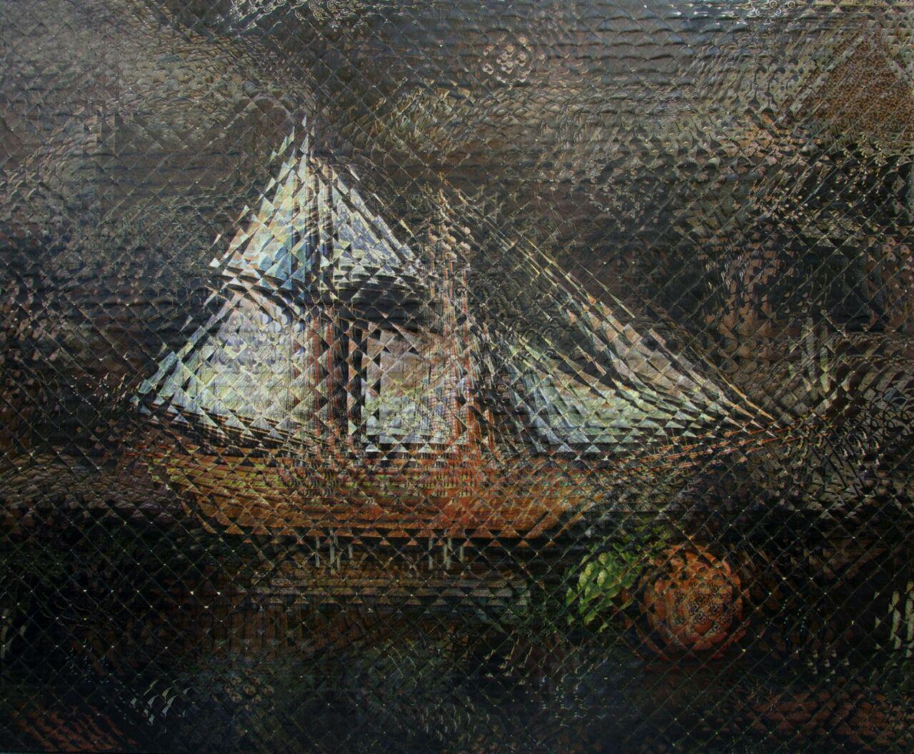 اثر بدون عنوان از سیما شاهمرادی اثر بدون عنوان از سیما شاهمرادی