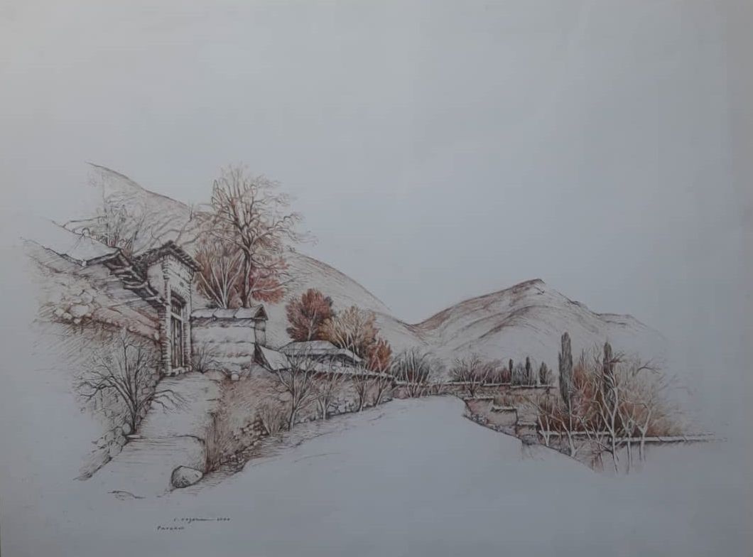 اثر چشم انداز درکه از سلیم ناظریان اثر چشم انداز درکه از سلیم ناظریان