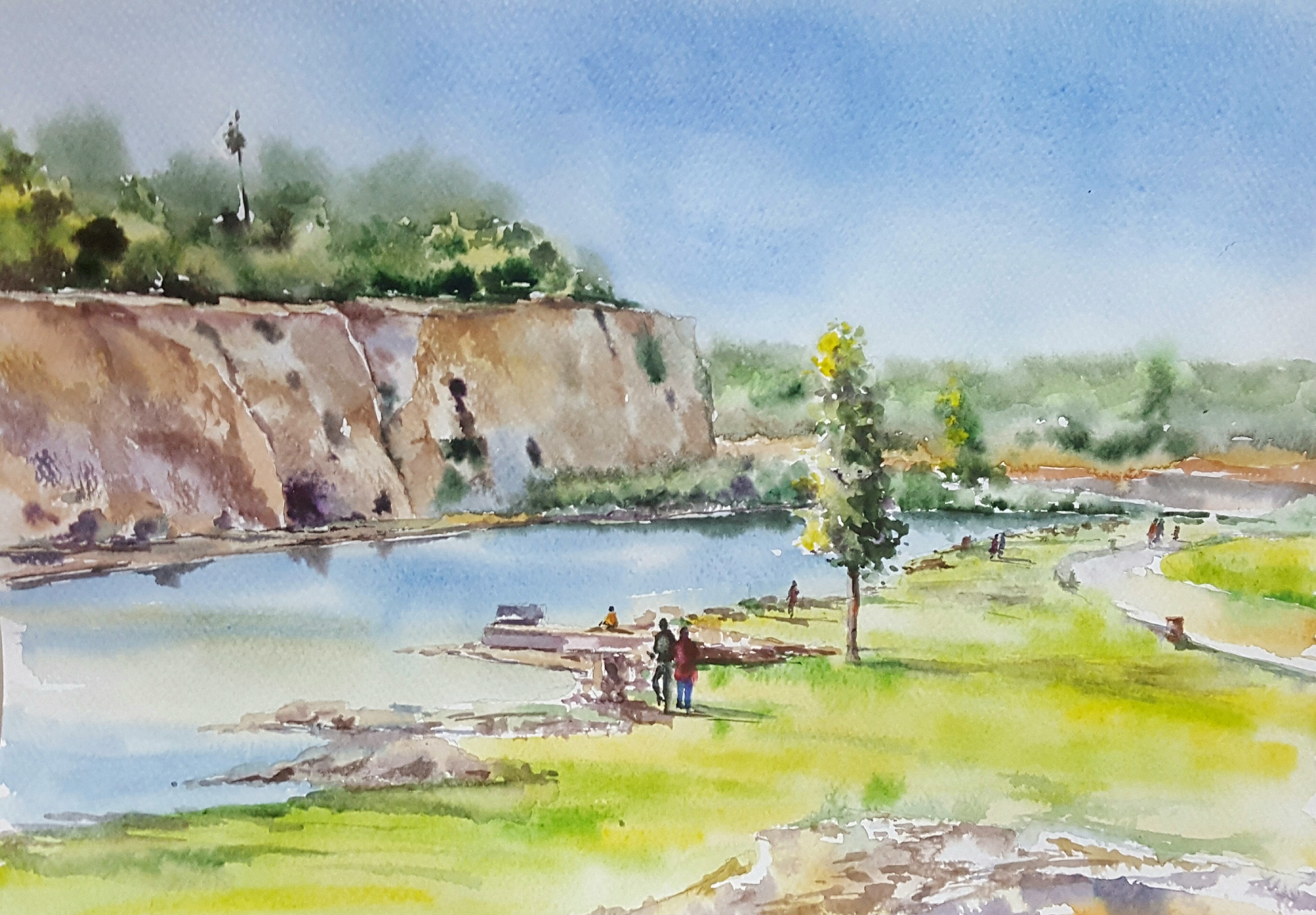 Artwork Dez river by abdolreza rabeti Artwork Dez river by abdolreza rabeti