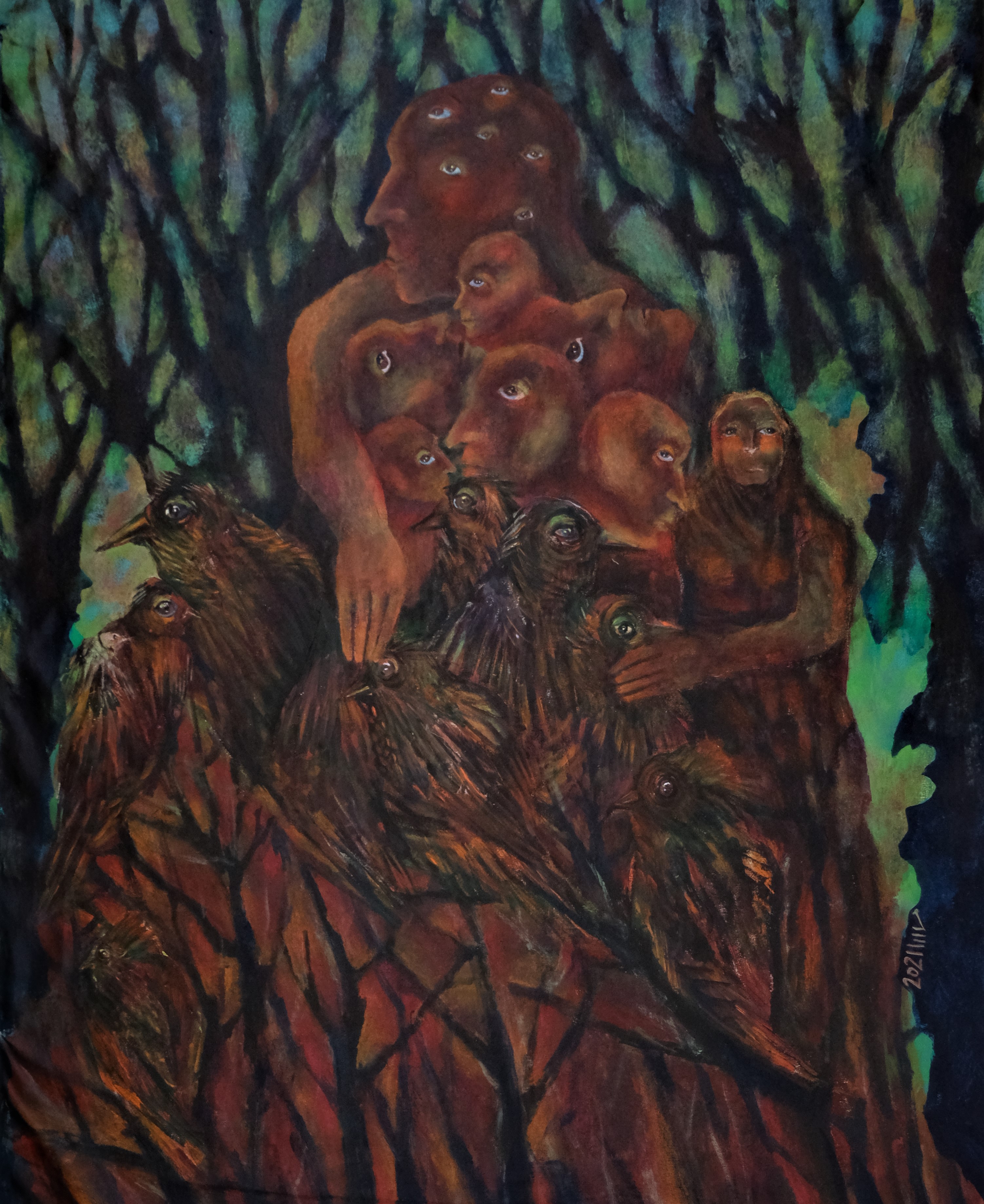 Artwork instinctive nature by Mahsa karimi Artwork instinctive nature by Mahsa karimi