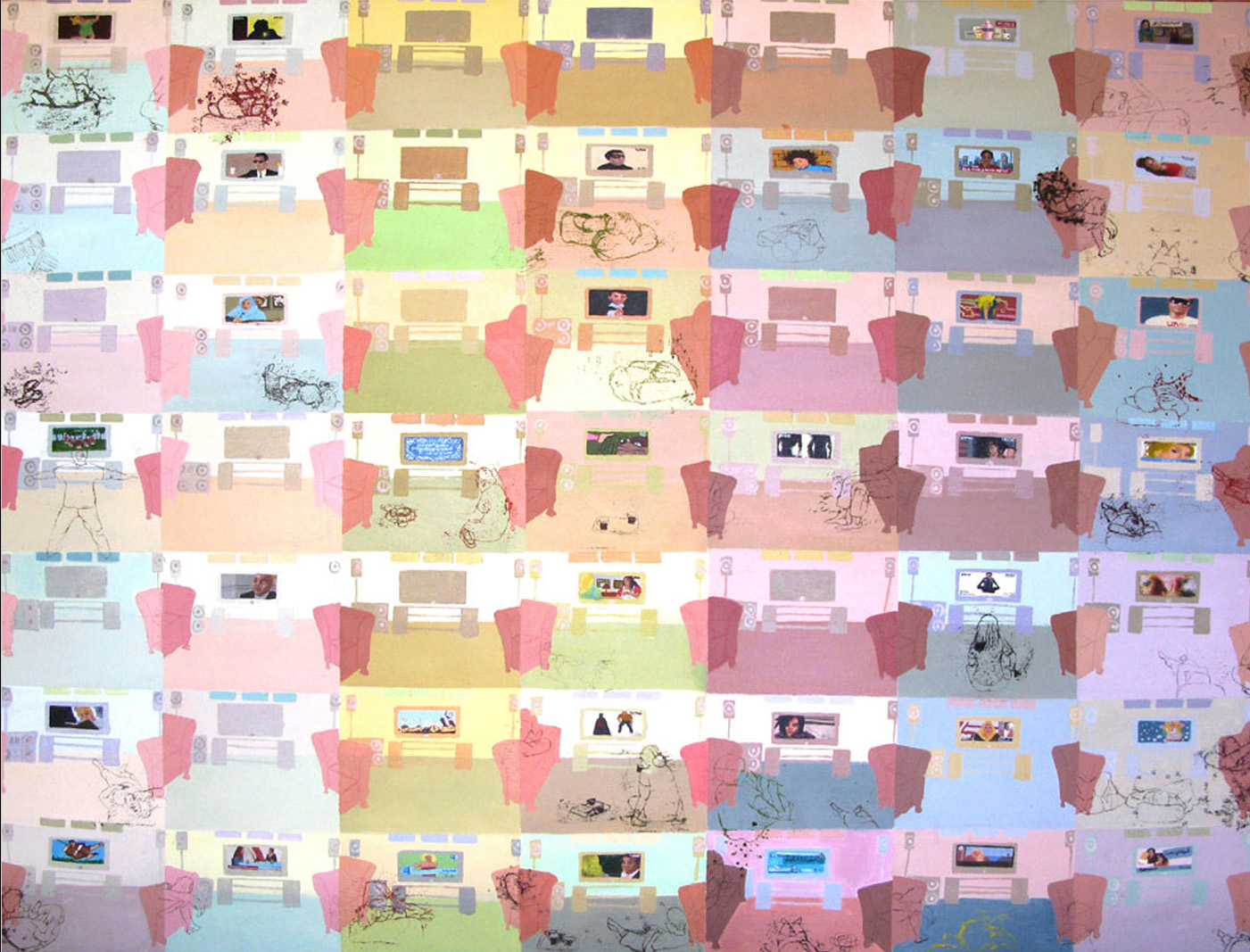Artwork Morning Noon Sunset Night by Zarin Salahi Artwork Morning Noon Sunset Night by Zarin Salahi