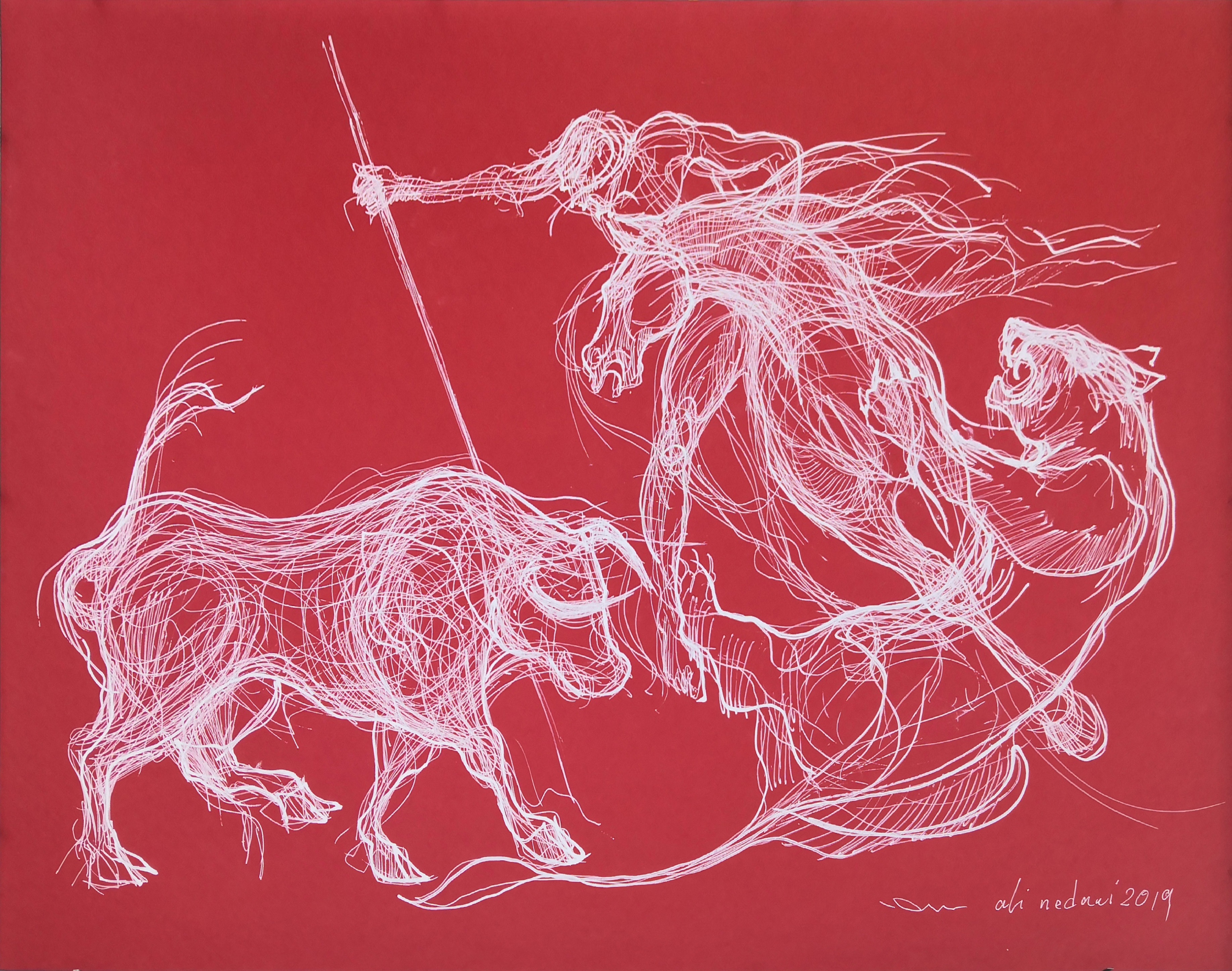 اثر بدون عنوان از علی ندایی اثر بدون عنوان از علی ندایی