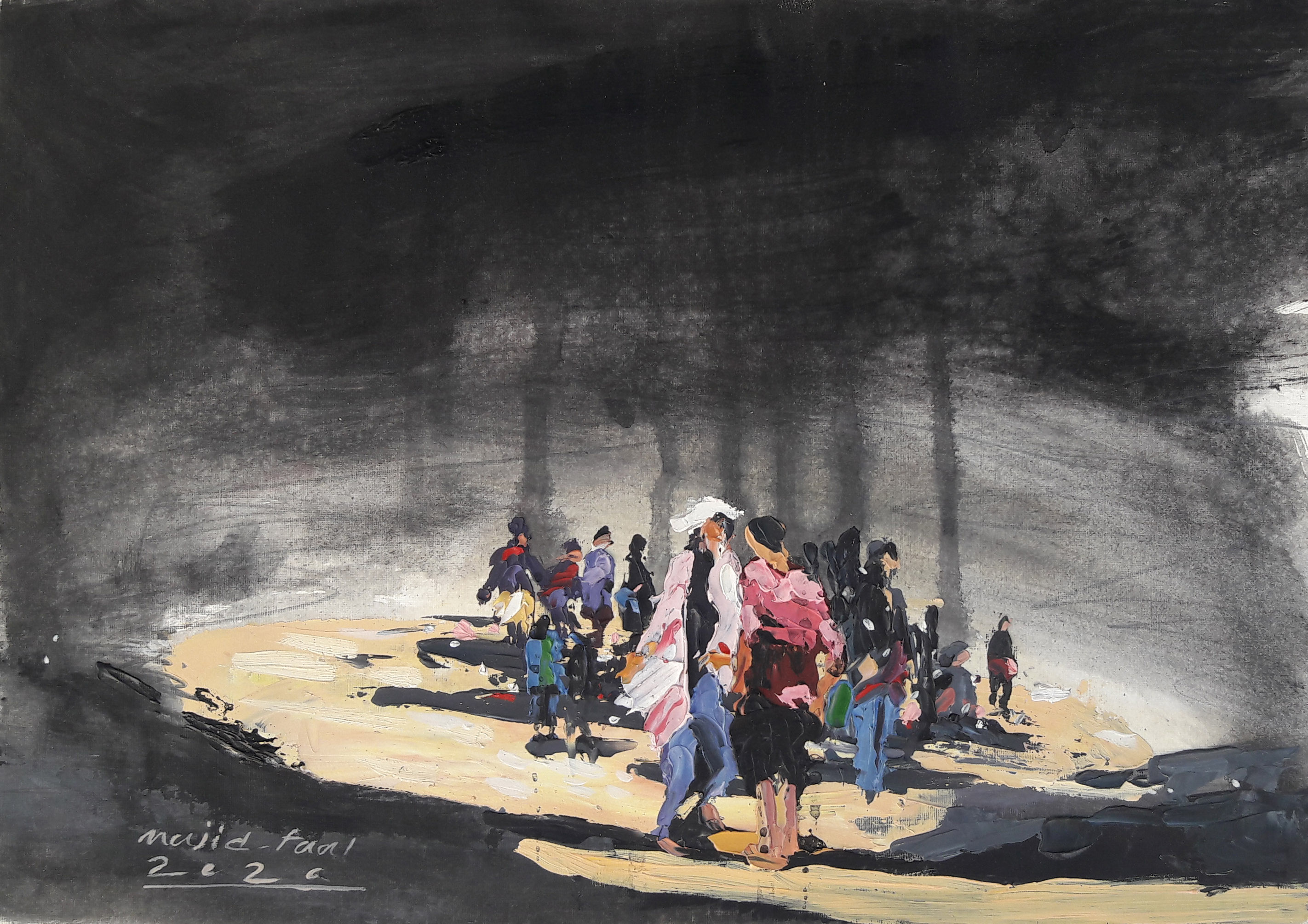 Artwork Untitled by Majid Faal Artwork Untitled by Majid Faal