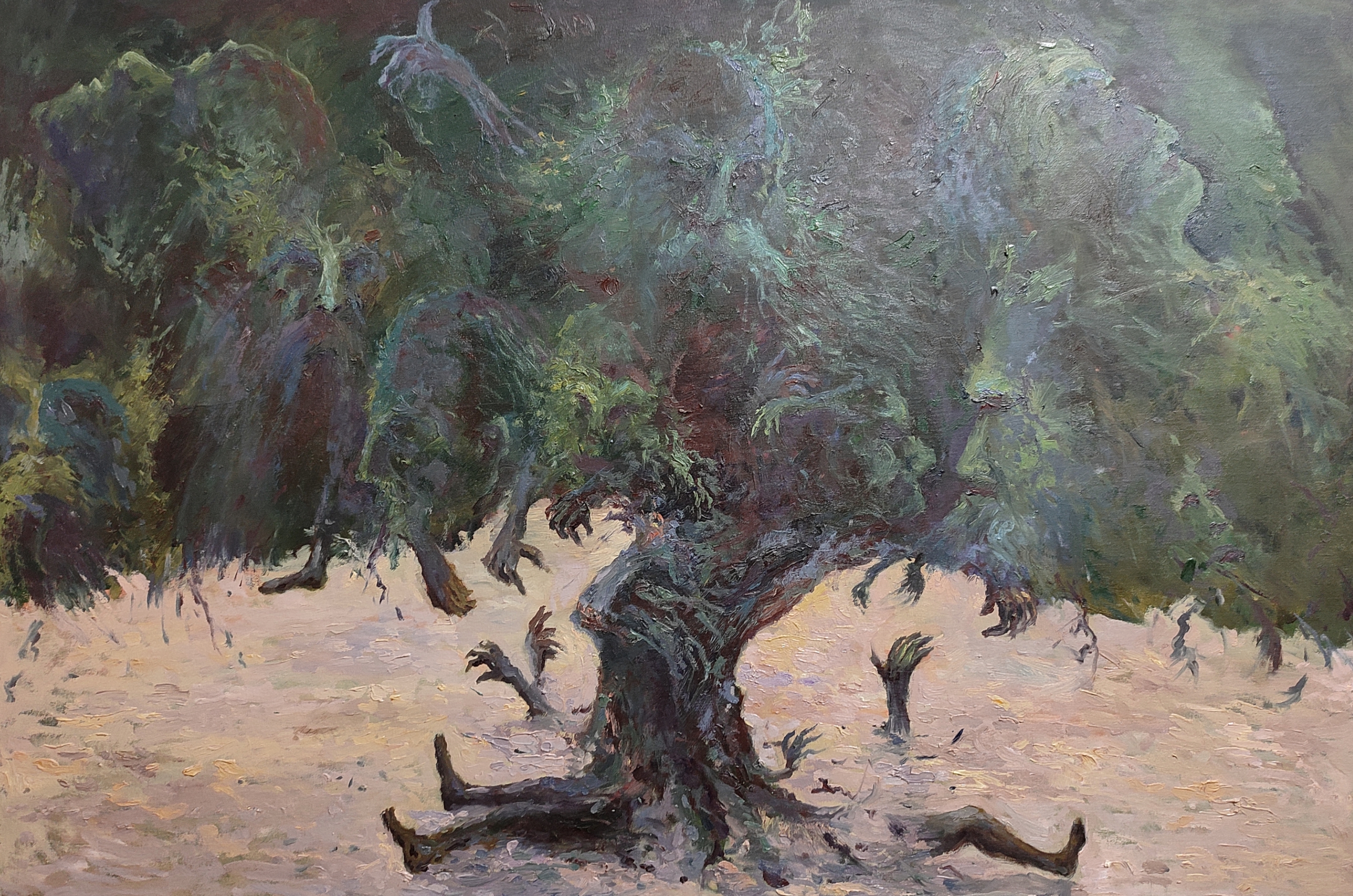 اثر انسان،درخت یا آدمک ها از ابوالقاسم درخشان اثر انسان،درخت یا آدمک ها از ابوالقاسم درخشان