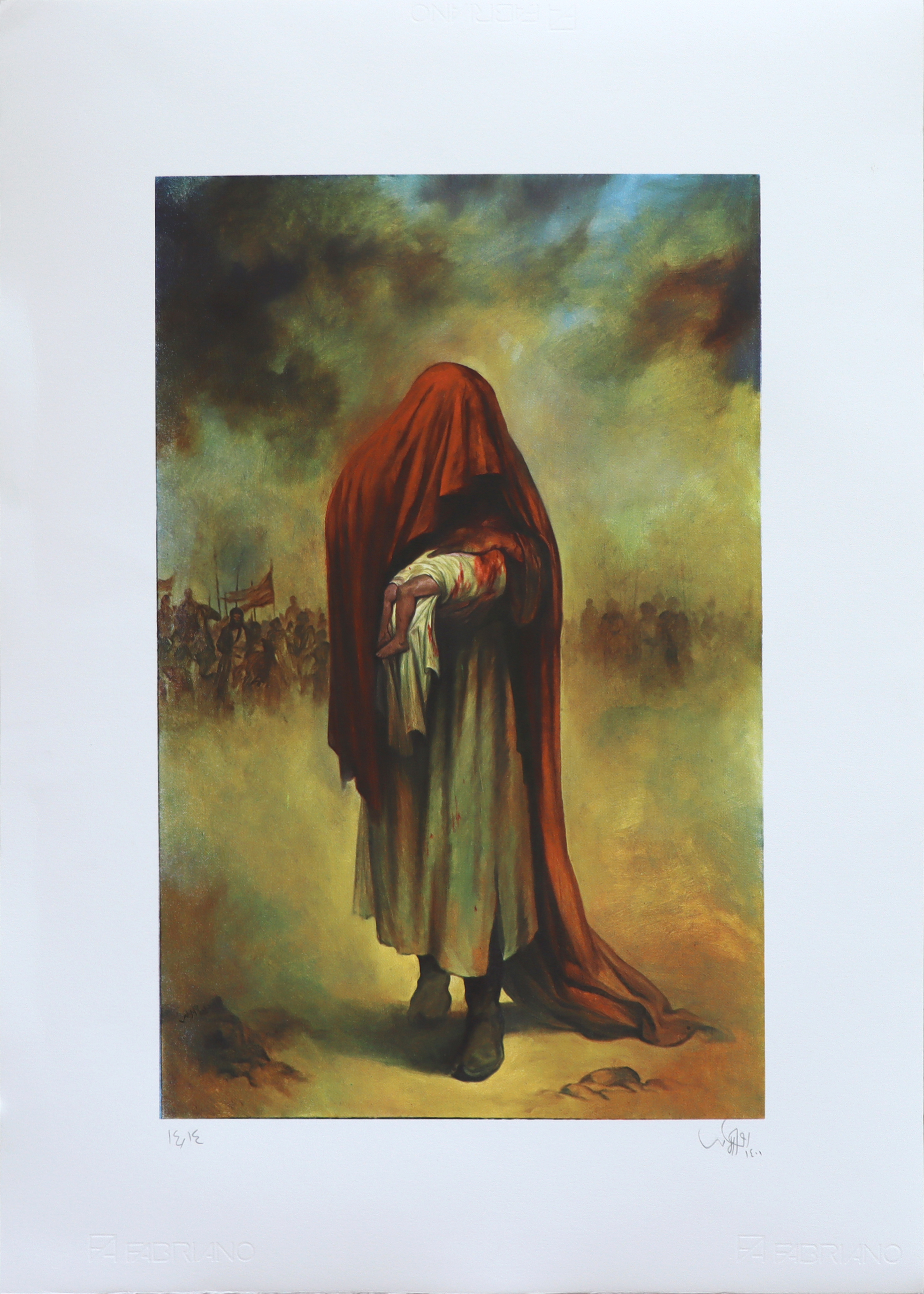 Artwork Hossein's Ali Asghar by Hasan roholamin Artwork Hossein's Ali Asghar by Hasan roholamin