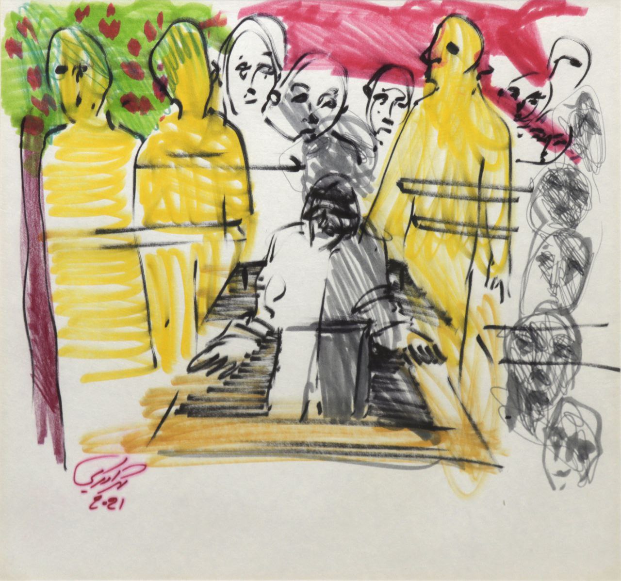 Artwork Untitled by Shahram Karimi Artwork Untitled by Shahram Karimi